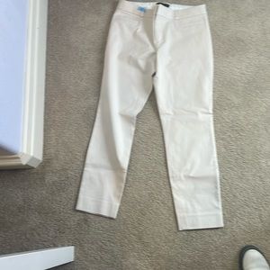 Banana republic salon, cream pants, like new